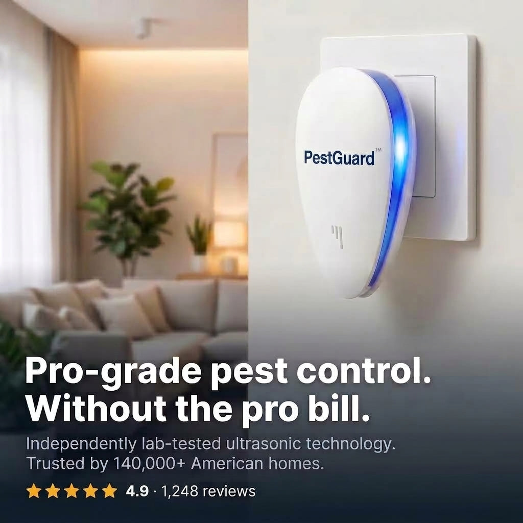 PestGuard™ Ultrasonic Pest Repeller