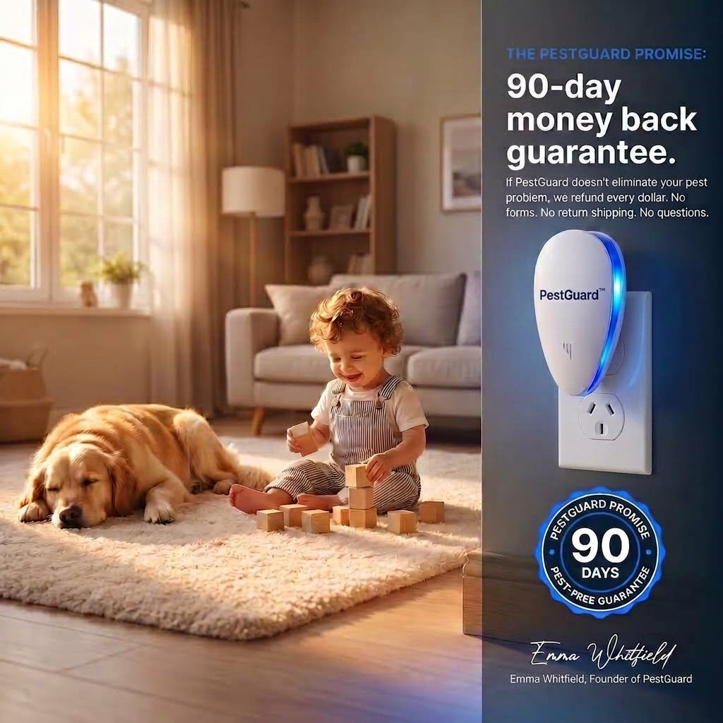 PestGuard™ Ultrasonic Pest Repeller